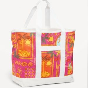 NWT OLD NAVY Tote Bag Color: Tropical Escape Wind